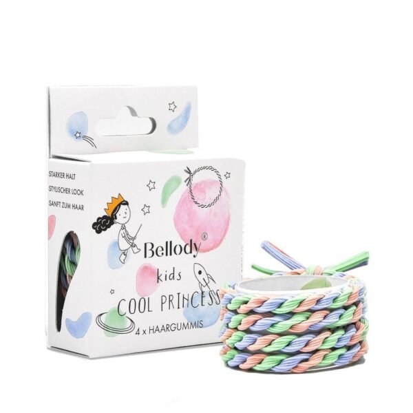 Stylish braided children's elastic bands Bellody® collect hair well, provide excellent fixation, and do not slip.