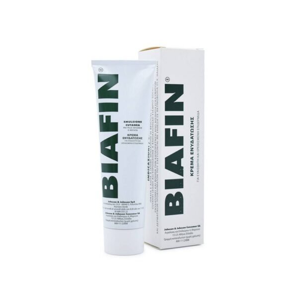 BIAFIN® es una crema hidratante para la piel con propiedades suavizantes e hidratantes que alivia irritaciones y ardores específicos de la piel.