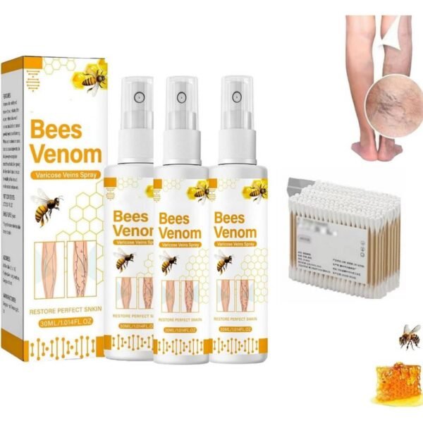 Varicose veins - Bienengift gegen Krampfadern Spray, Fatigue - Bienengift gegen Krampfadern Spray
