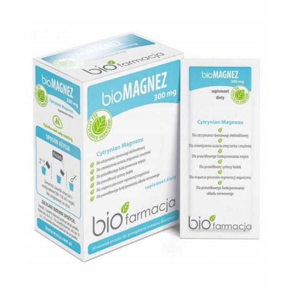 Biofarmacja Biomagnez способствует лучшему увлажнению организма.