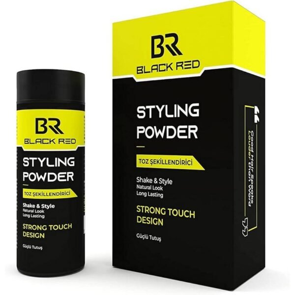Black Red Texturising Hair Styling is suitable for texturing and adding volume to hair, giving the hairstyle a clean and crisp look.