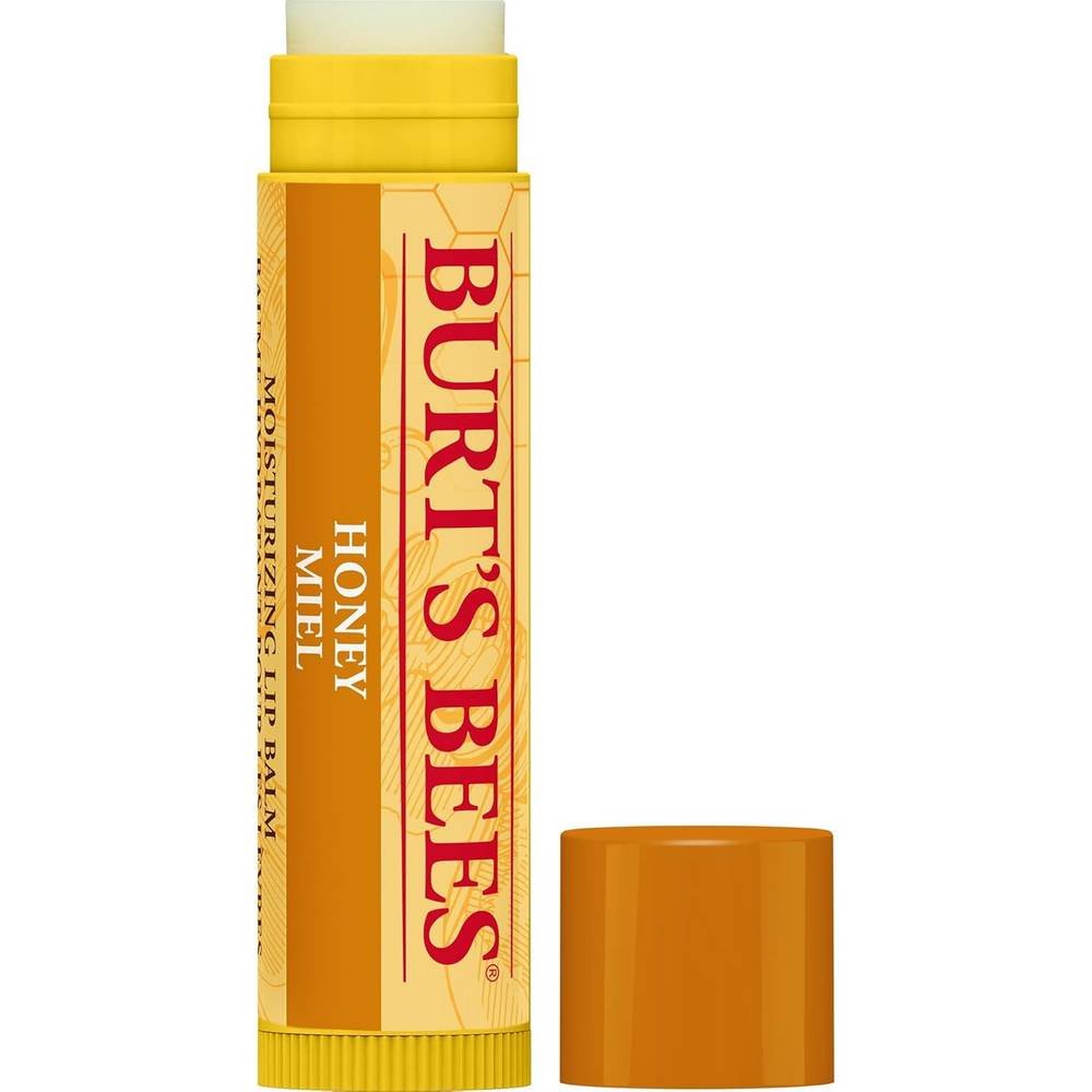 burts bees 100 prozent naturlich bienenwachs mit honig 1 100% натуральный уход за губами Burt's Bees с Honig 1 увлажняет, делает губы эластичными и мягкими, придает губам уникальное освежающее ощущение покалывания.