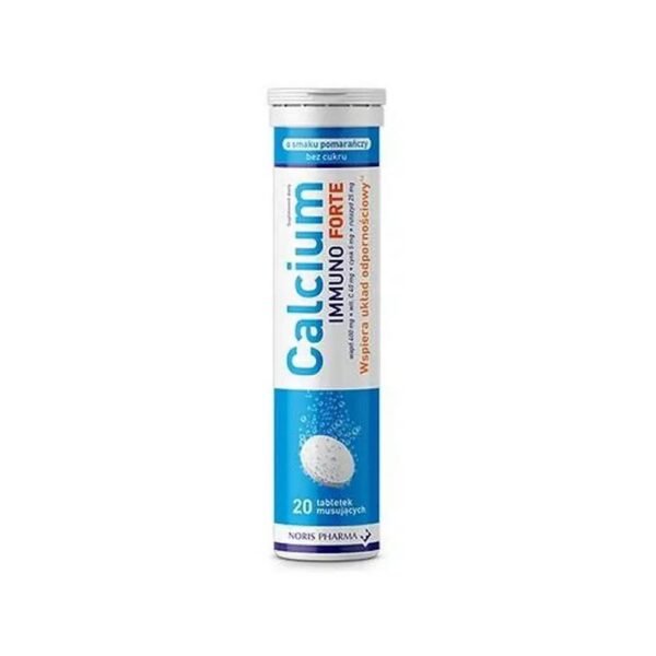 CALCIUM Immuno Forte is a drug intended for adults and children over 4 years of age, recommended for conditions of increased need for calcium and to support the body’s immune system.