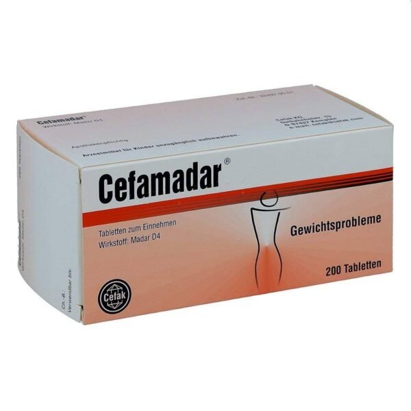 Cefamadar ® is a homeopathic medicine from the Madar shrub (Calotropis gigantea) that can reduce the desire to eat and help change bad eating habits by suppressing appetite and food cravings.