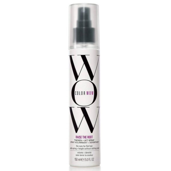 Color Wow Raise the Root Thicken & Lift adds definition to fine, brittle, color-treated hair, providing lightweight, noticeable volume while protecting hair from dryness, damage and dullness.