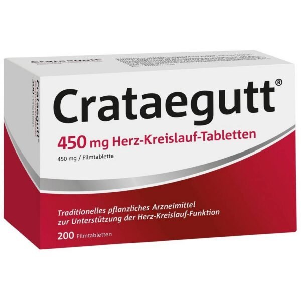 Crataegutt увеличивает насосную способность сердца и поддерживает эластичность кровеносных сосудов.