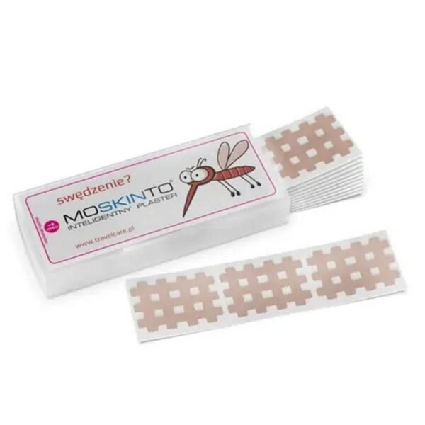 DAKEM Moskinto does not contain any medicinal or active substances, so itching is relieved only due to the mechanical action of the patch.