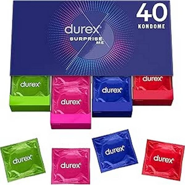 Comodidad y protección-Durex Condoms in Stylish Box,