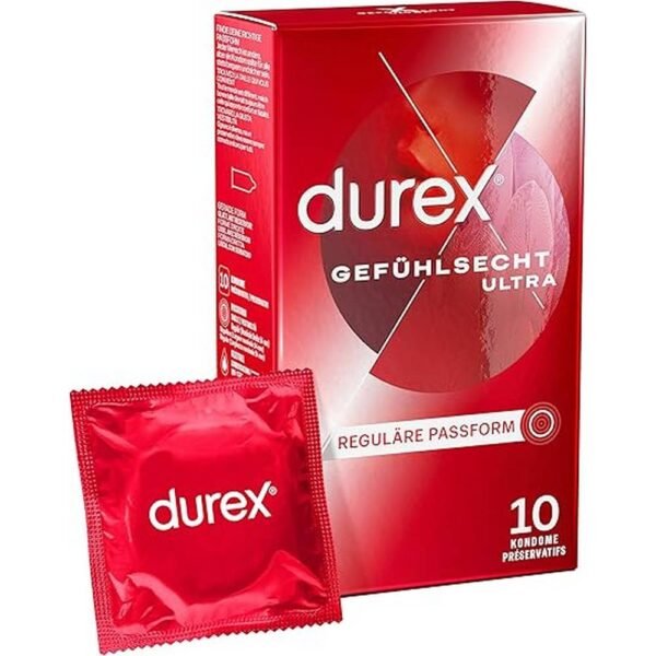 Comodidad y protección-Durex Real Feel Ultra Condom,
