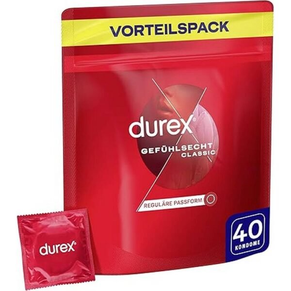 Comodidad y protección-Durex Ultra-sensitive Delicate Condoms,