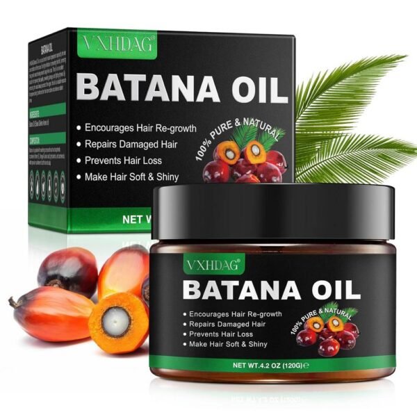 DXYMN Batana Oil eliminates split ends, restores damaged hair and scalp, improves hair shine.