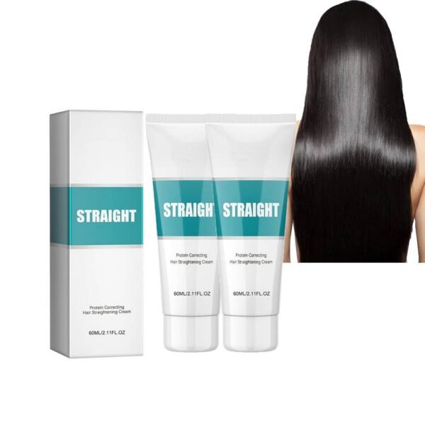Dyceittdia Hair Straightening Cream Протеиновый разглаживающий крем для волос мгновенно выпрямляет волосы без тепла и дорогостоящих процедур, разглаживает вьющиеся секущиеся кончики, восстанавливает поврежденные волосы.