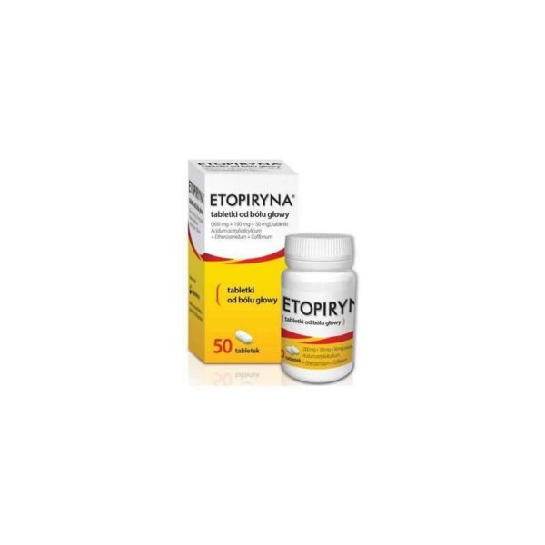Los comprimidos de etopirina para el dolor de cabeza son un fármaco utilizado para tratar las cefaleas y dolores de intensidad moderada