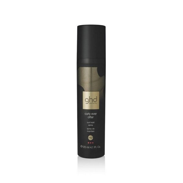 ghd curly Ever After для оптимальной фиксации и четкости локонов, а также для защиты от термоукладки образует защитный термослой на поверхности волос, делая их более гладкими и здоровыми.