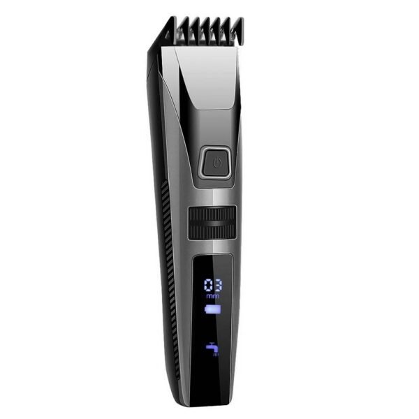 Cortadora de pelo profesional 3 en 1 KYG con motor de alto rendimiento y control de motor, cuchillas extra anchas, 8 peines diferentes integrados (3,6,9,12,15,18,20,22 mm).