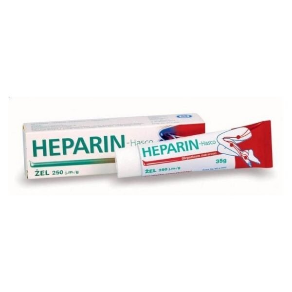 El gel de heparina-Hasko está destinado a uso tópico sobre la piel y tiene propiedades anticoagulantes, antiinflamatorias y descongestionantes.