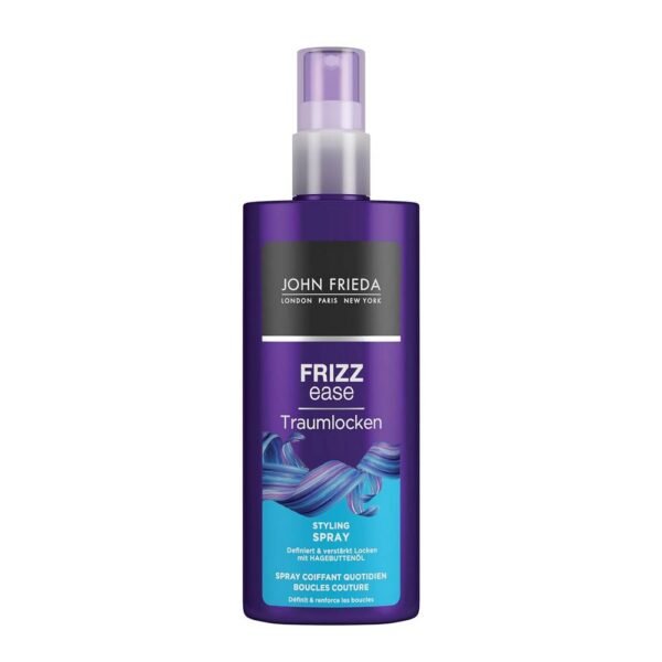 John Frieda Frizz Ease Dream Curls Daily lisse, dompte, démêle, hydrate, adoucit, fait briller et facilite le peignage.