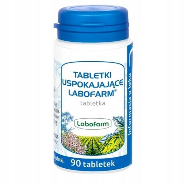 Labofarm Comprimés calmants 90 comprimés Lek-Tabletki uspokajające Labofarm 90 tabletek Lek