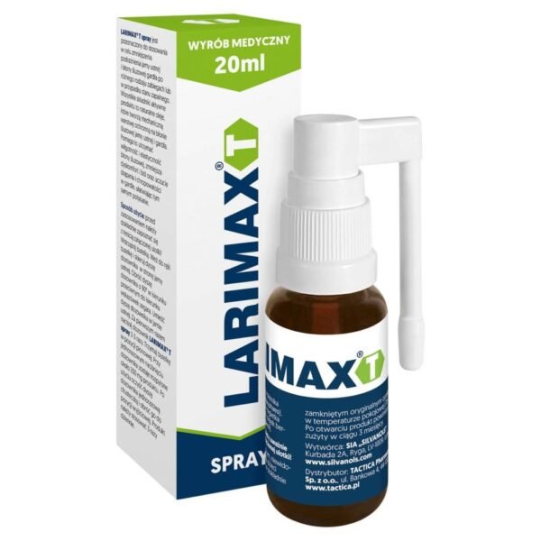 Larimax T alivia la irritación, el malestar, el dolor y la sensación de dolor de garganta.