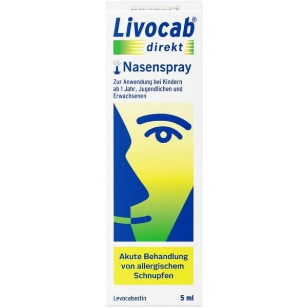 Congestion nasale-Livocab® Direkt Nasal Spray,Allergies et irritations-Livocab® Direkt Nasal Spray,Sécheresse de la muqueuse nasale-Livocab® Direkt Nasal Spray