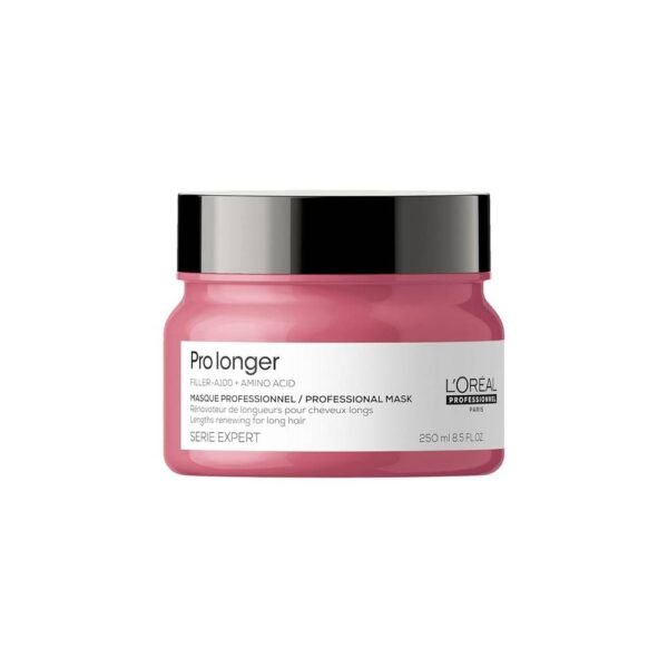 L'Oréal Professionnel Pro Longer strengthening mask for long and fine hair, protects against breakage and gives hair a healthy shine, gives thin ends and flat hair more volume.