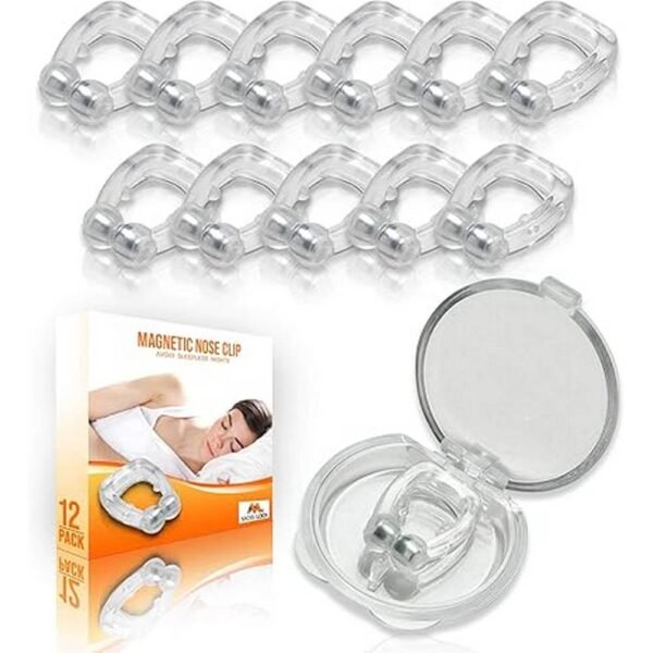 Snoring-Mobi Lock Magnetic Anti Snoring Nose Clip,