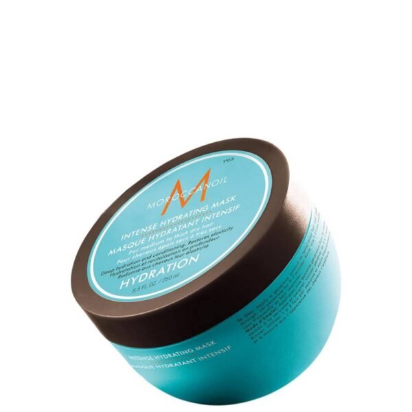La mascarilla de Hidratación Intensa Marruecosnoil hidrata profundamente, nutre y elimina la estática sin calor, restaura la elasticidad, hace que el cabello sea más manejable y le da un brillo saludable.