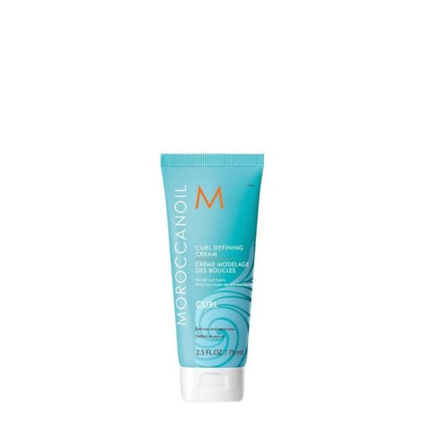 Marruecosoil Curl Defining separa y define los rizos mientras nutre el cabello, combate el encrespamiento y crea rizos definidos, de aspecto natural, duraderos y llenos de vitalidad.