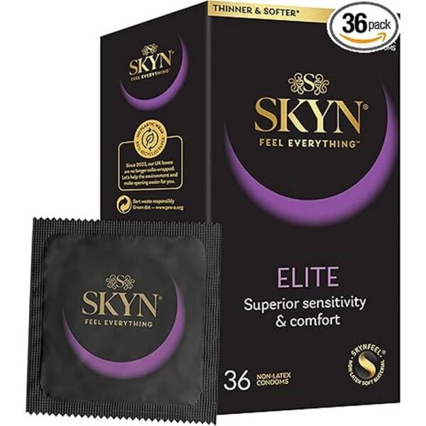 Comodidad y protección-SKYN Elite SKYNFEEL Men's Condom,