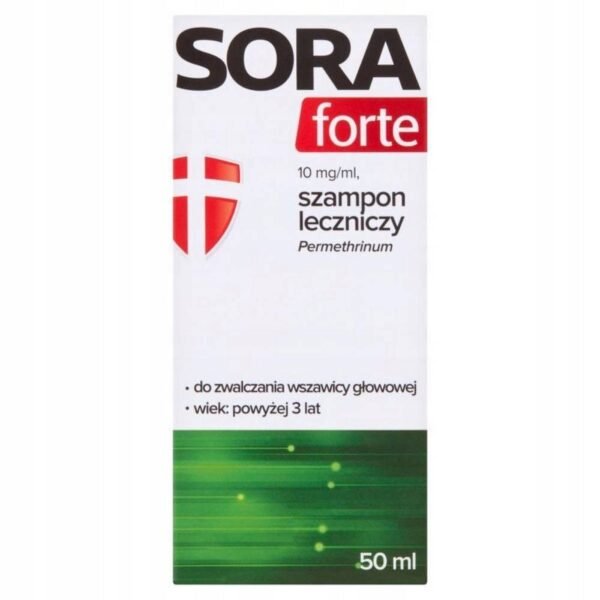 for hair loss-Sora Forte Healing Shampoo, 50 ml-Sora Forte Szampon leczniczy, 50 ml