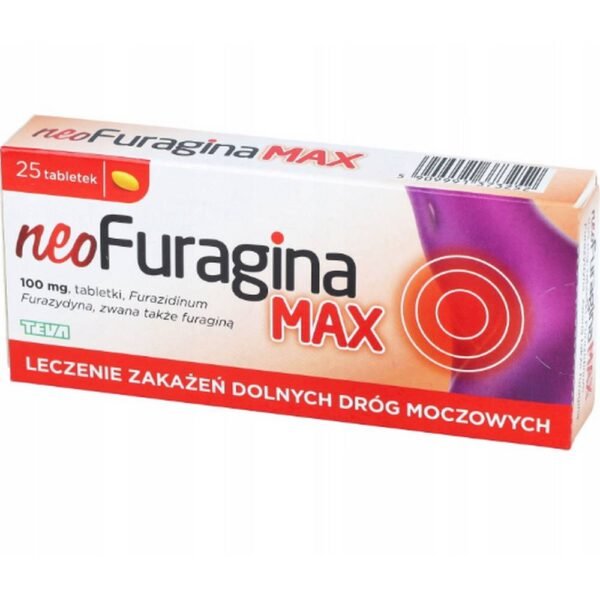 TEVA neoFuragina Max furagina 100 mg, 25