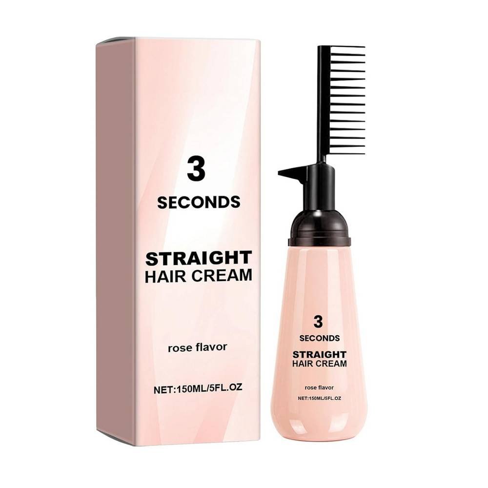 utapossin 3 seconds hair straightening cream 150ml Крем-выпрямитель для волос Utapossin 3 секунды с ароматом розы для вьющихся и сухих волос, разглаживает волосы, делая их блестящими и шелковистыми.