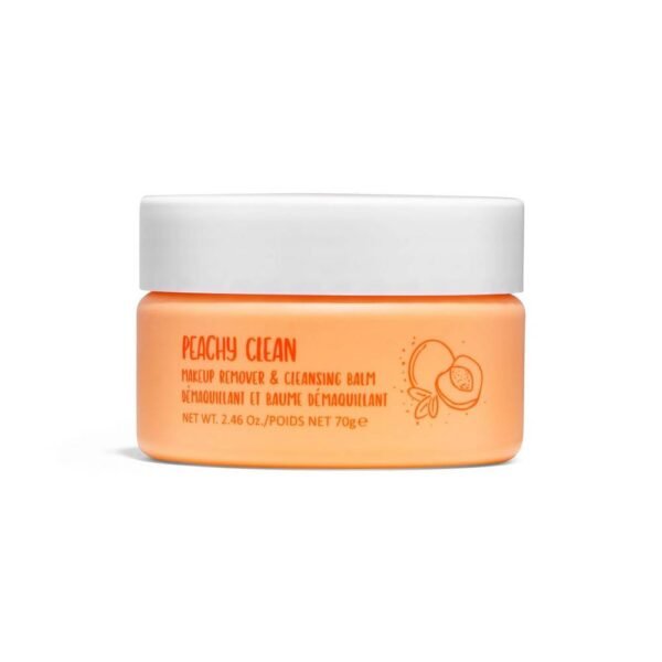 Бальзам для снятия макияжа и очищения W7 Peachy Clean 70 г увлажняет и питает чувствительную кожу, эффективно растворяя стойкий и водостойкий макияж, не вызывая сухости и раздражения.