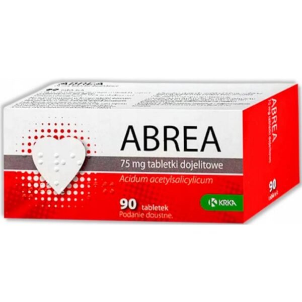 Предотвращает тромбоз -Abrea75 mg,
