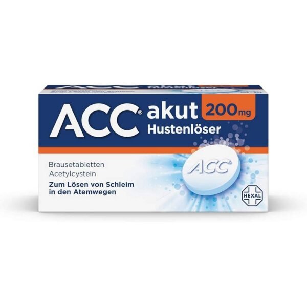 hepatic -ACC Akut 200 mg Cough Remover, renal failure-ACC Akut 200 mg Cough Remover,cough-ACC Akut 200 mg Cough Remover,sore throat-ACC Akut 200 mg Cough Remover