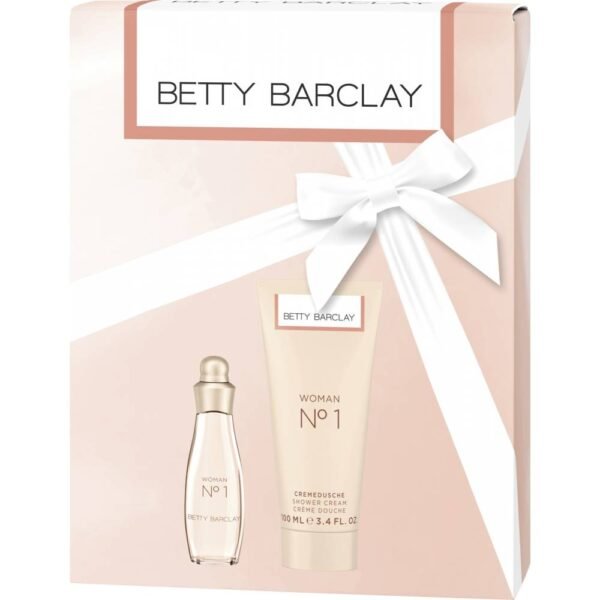 Betty Barclay woman N° 1 Gift Set consists of eau de toilette and shower cream, which care for the skin and pamper it with valuable ingredients.
