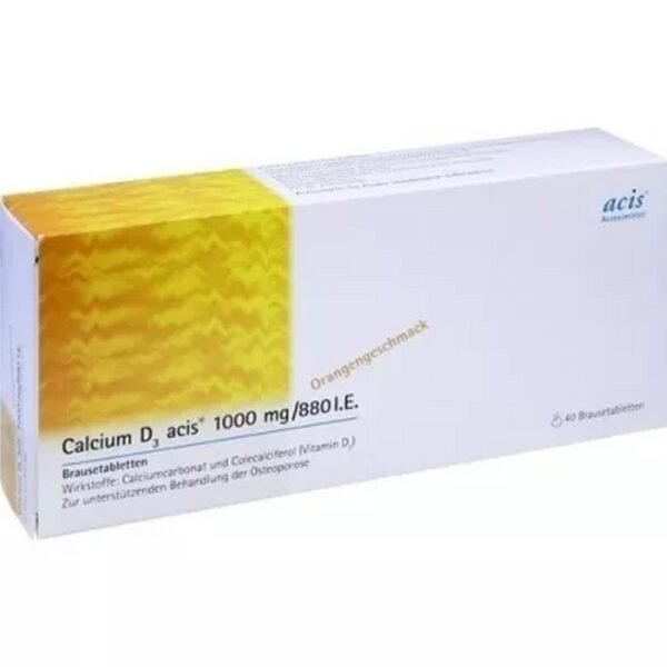 Calcium vitamin D3 Acis® 1000 mg/880 I.E. Breamer tablets