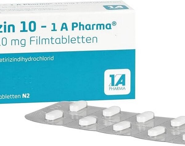 Cetirizin 10 - 1 A Pharma®, 10 mg film -coated tablets