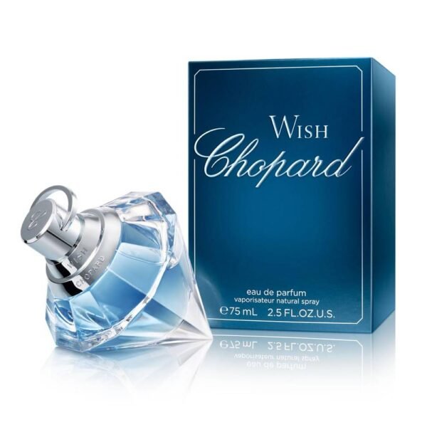 Chopard Wish 75 ml is multifaceted, like cut diamonds, mysterious and deep, like the incomprehensible night sky.