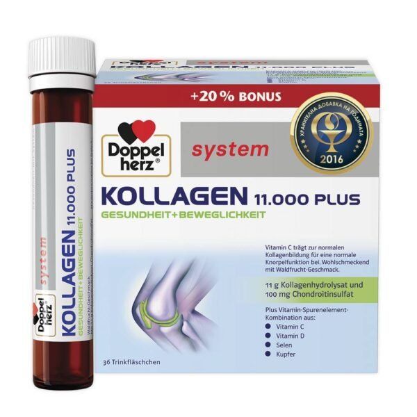 Strengthening skin -DOPPELHERZ SYSTEM Collagen 11.000 ,