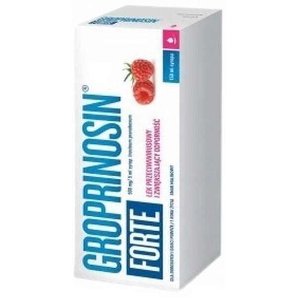 stimulates the immune system-Groprinosin Forte antiviral syrup 150 ml,pathogenic viruses-Groprinosin Forte antiviral syrup 150 ml,reduced immunity-Groprinosin Forte antiviral syrup 150 ml,respiratory tract-Groprinosin Forte antiviral syrup 150 ml