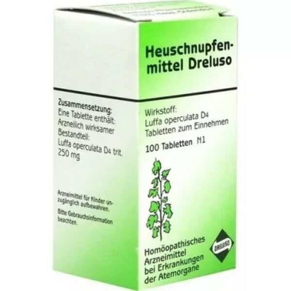 Instructions for use for HEUSCHNUPFENMITTEL Dreluso tablets, 100 pcs