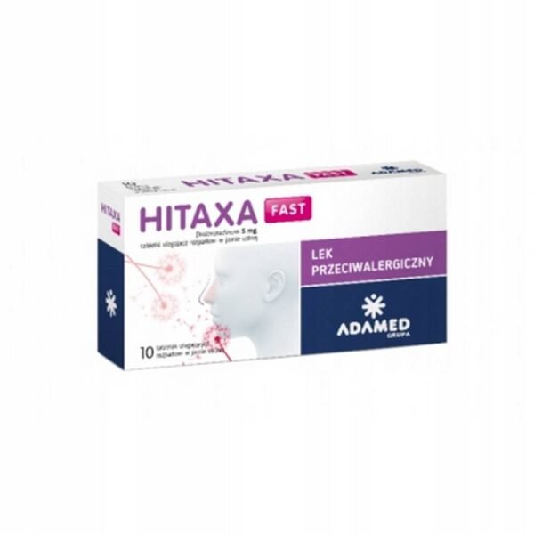 Tratar condiciones alérgicas-Hitaxa fast 5mg