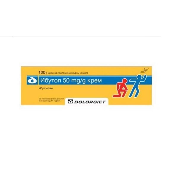 Anti-inflammatory, anti-rheumatic agents - IBUTOP cream 50mg/g, Bruises and injuries - IBUTOP cream 50mg/g