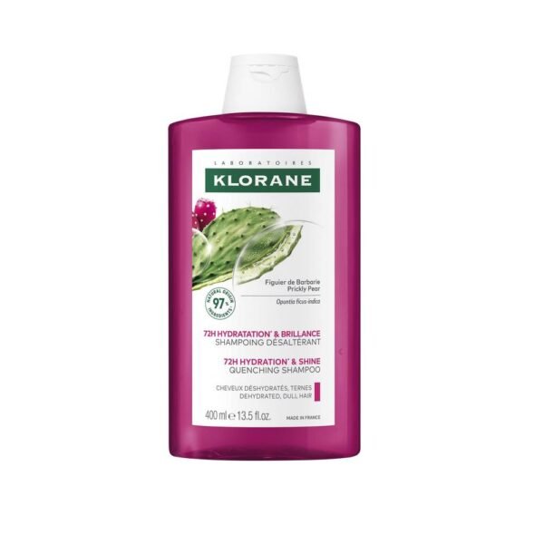 for dehydrated hair-KLORANE prickly pear shampoo for dehydrated hair 400ml,restoring shine-KLORANE prickly pear shampoo for dehydrated hair 400ml,moisturizing effect-KLORANE prickly pear shampoo for dehydrated hair 400ml,hair soft-KLORANE prickly pear shampoo for dehydrated hair 400ml
