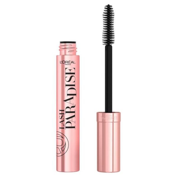 L'Oréal Paris Lash Paradise Intense Black 6.4 ml also suitable for sensitive eyes, perfectly separated eyelashes, without sticking together or clumping, for spectacular length and intense volume.