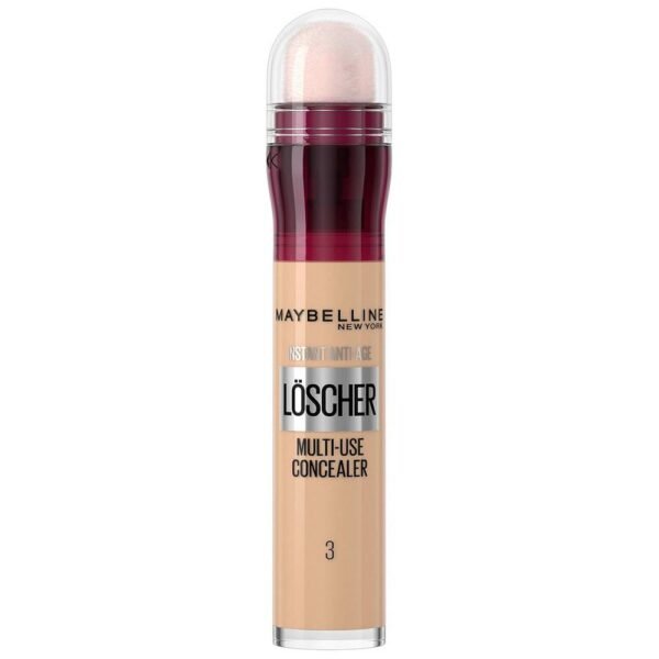 Maybelline New York Instant Anti-Age Effekt LöschHer Nr.03 Fair 6.8 ml deeply affects the skin, reducing puffiness and shadows under the eyes, wrinkles are filled and perfectly covered.