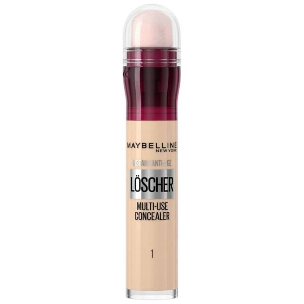 Maybelline New York Instant Anti-Age Effect No. 01 Light 6.8 ml perfectly conceals fine wrinkles, penetrates deeply into the skin, reducing puffiness and dark circles under the eyes, more elastic skin and an even, flawless complexion.