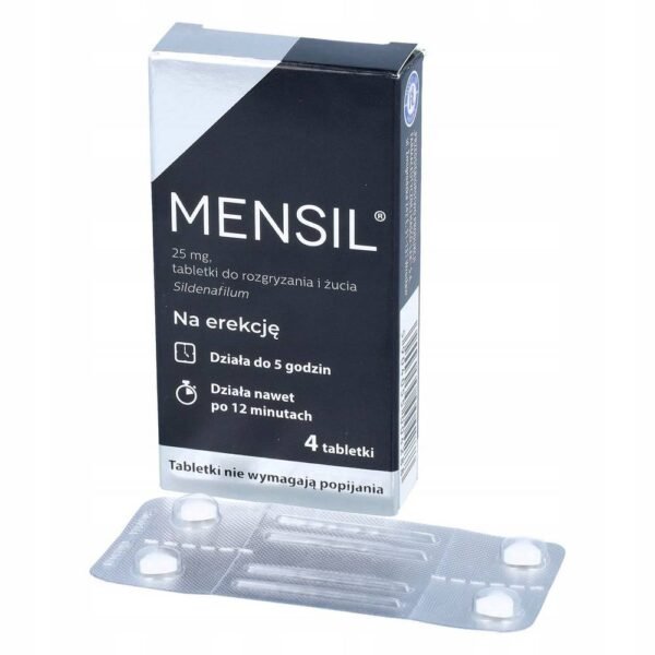 Weak erection-MENSIL 25 mg,Circulation problems-MENSIL 25 mg