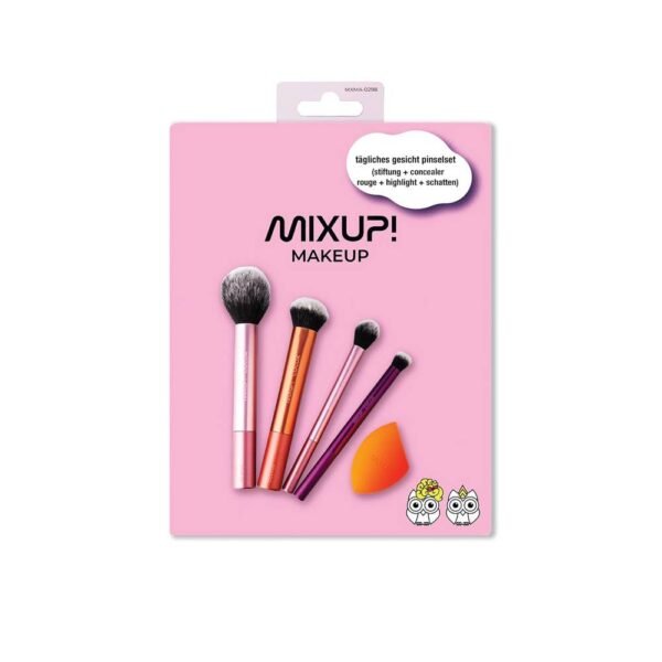 Mixup! Набор кистей для макияжа для лица, Face Makeup Brush Set 5 Mixup!